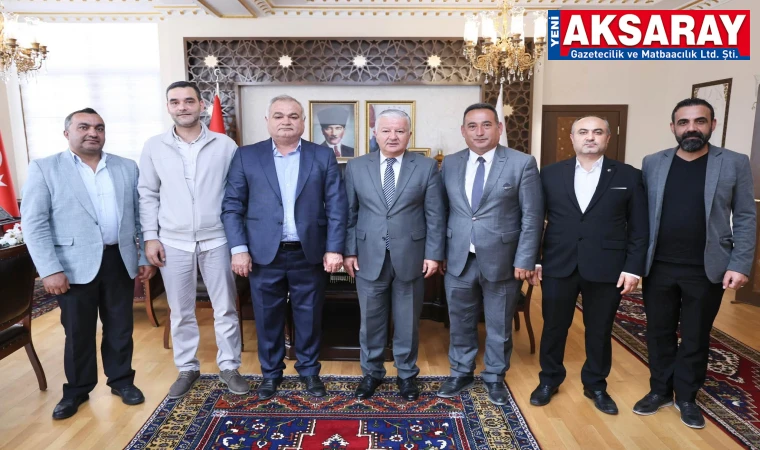 Ağaç işleri esnafı valilik makamında