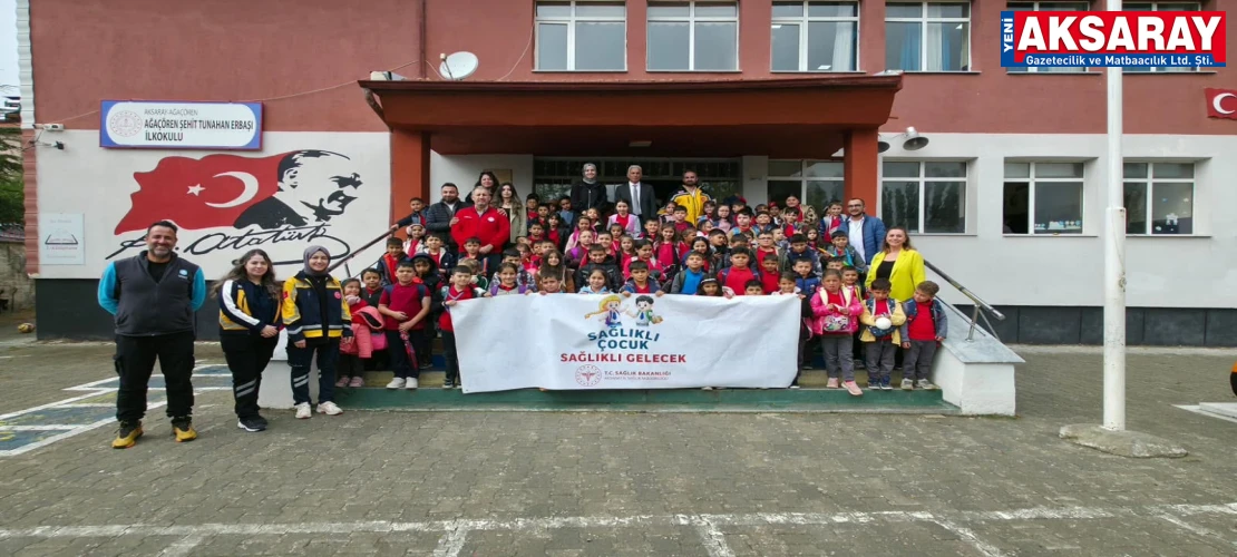 Ağaçören’de çocuklara sağlıklı yaşam eğitimi