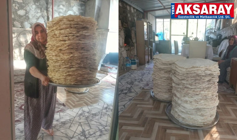 Aksaray’da yufka ekmeğine dijital dokunuş