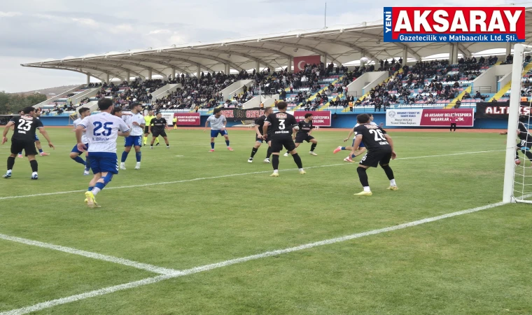 AKSARAYSPOR EVİNDE MAĞLUP Ankaraspor Dağılgan'dan 3 puanla döndü (0-1)
