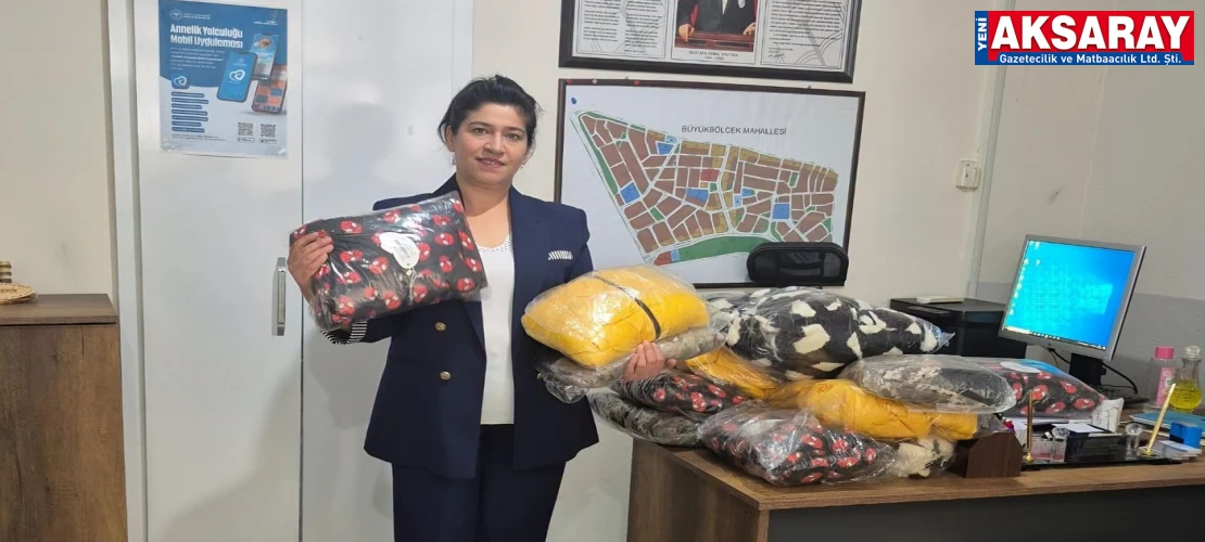 B.BÖLCEK MAHALLESİ’NDE İYİLİK HAREKETİ 850’den fazla çocuk ve gence kışlık mont desteği