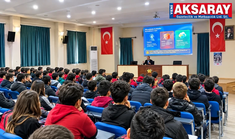 Geleceğin esnaflarına "Ahilik Ve Bilinçli Tüketici" eğitimi verildi