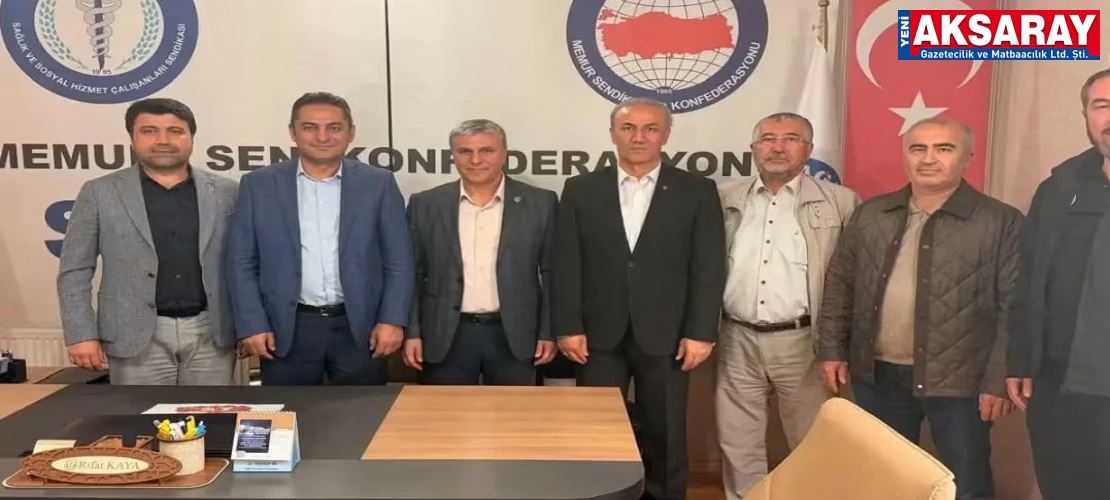 Memur-Sen ailesinde hayırlı olsun ziyareti