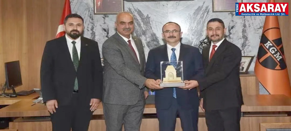 MHP HEYETİ Ortaköy yolları için Karayolları Genel Müdürü ile görüşüldü