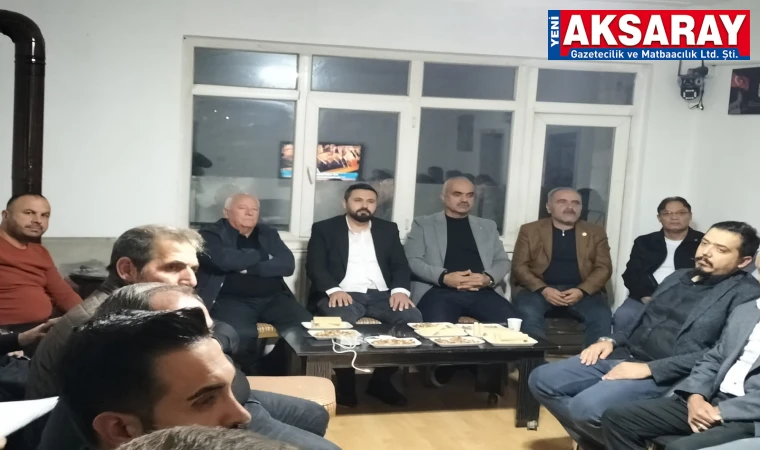 MHP ilçe başkanları toplantısı Ortaköy’de yapıldı