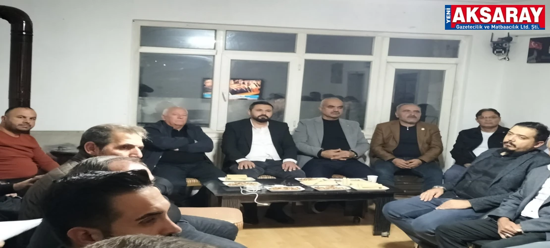 MHP ilçe başkanları toplantısı Ortaköy’de yapıldı
