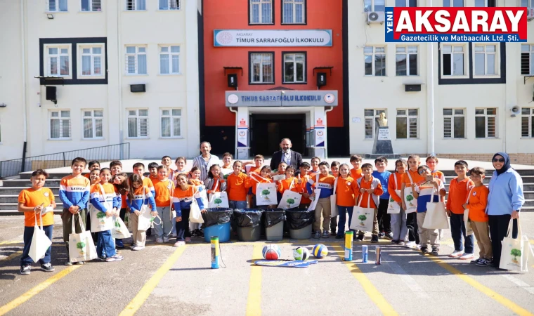 MİNİK ÇEVRECİLERDEN ANLAMLI HAREKET Kapak toplama kampanyası