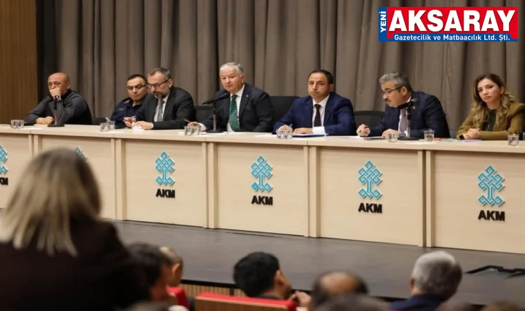 Okul çevresi ve güvenlik tedbirleri toplantısı yapıldı
