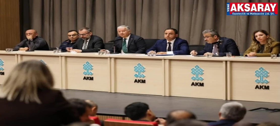 Okul çevresi ve güvenlik tedbirleri toplantısı yapıldı
