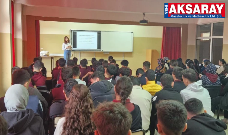 Ortaköy Anadolu Lisesi’nde sağlık eğitimi