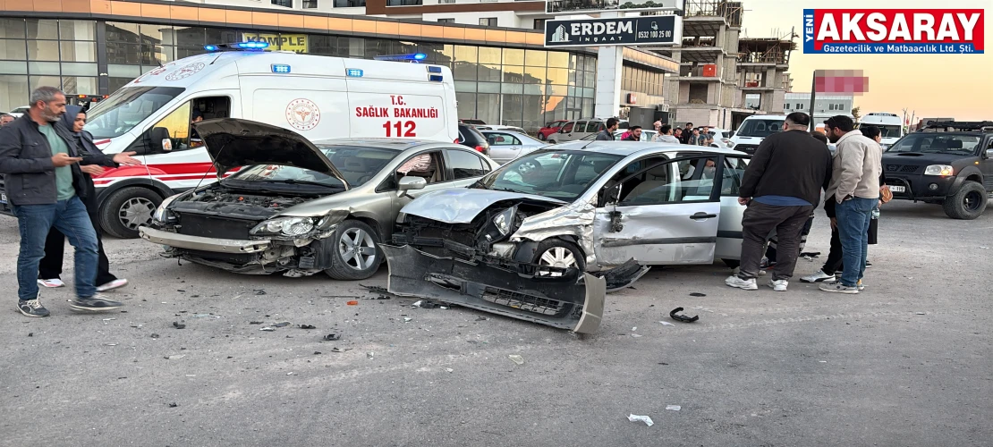 Trafik kazasında 5 kişi yaralandı