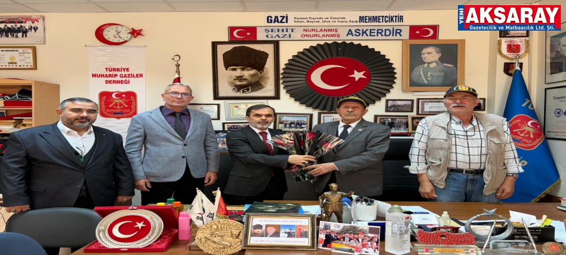 Yeni Müftü Ali Efe Şehit ve Gazi Derneklerini ziyaret etti