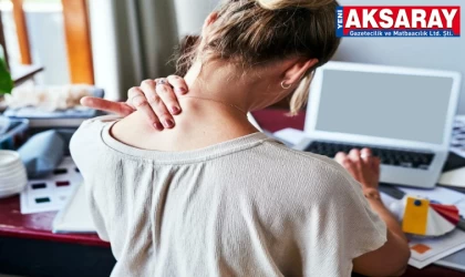 Teknolojinin yol açtığı boyun ağrısına dikkat