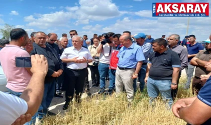 Dolunun vurduğu ekili alanlarda hasar tespit çalışmaları başladı