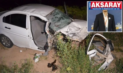 İki araç çarpıştı 1 ÖLÜ 3 YARALI