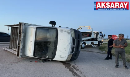 Otomobil ile kamyonet çarpıştı, 5 kişi yaralandı