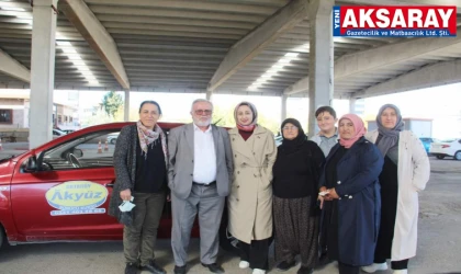 Ortaköy'de direksiyon sınavı heyecanı yaşandı