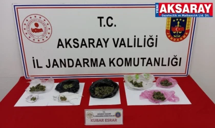 Esrarla yakalanan 3 şüpheliden 2'si tutuklandı