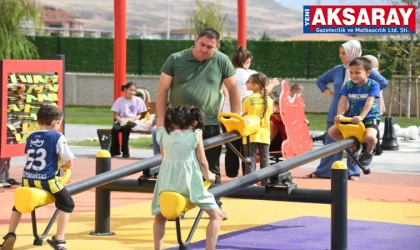 Tatili fırsat bilen çocuklar Eğlence Merkezi’ne koştu