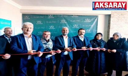 Yeni bir yardım derneği Aksaray’da şube açtı