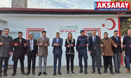 Yenilenen Sağlık Evi törenle açıldı