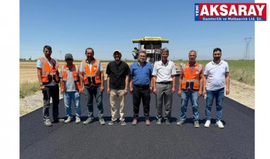 Asfalt çalışmaları yerinde incelendi