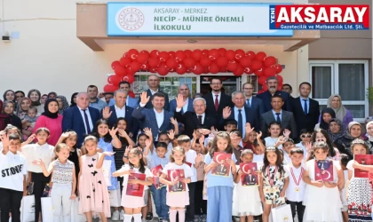 Çocukların karne heyecanına ortak olundu