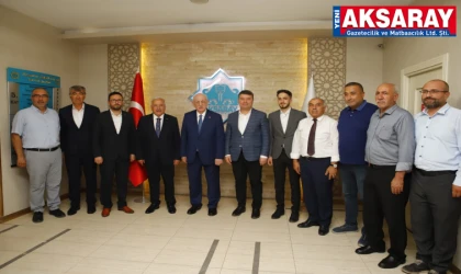 27. Dönem Meclis Başkanı Aksaray’daydı