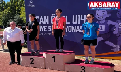 Aksaraylı sporculardan Türkiye Şampiyonluğu