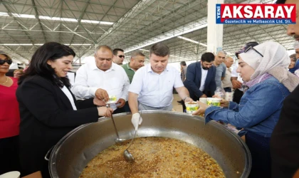 Aşure birliğin sembolü oldu