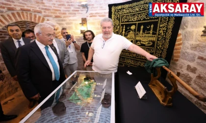 Kutsal emanetler Aksaray’da sergilendi