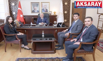 Staja gidecek kaymakamlar valiyi ziyaret etti
