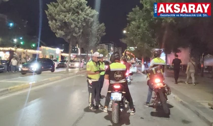 Şehrin huzuru için gece denetimi
