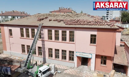 YIKIMA BAŞLANDI Gazipaşa İlkokulu yeniden yapılacak