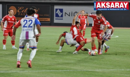 Aksarayspor turu Niğde’de bıraktı geldi KUPAYA ERKEN VEDA
