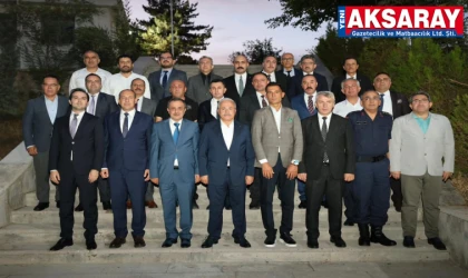 İki kurum müdürüne veda yemeği verildi