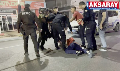 Kaza sonrası taraflar birbirine girdi