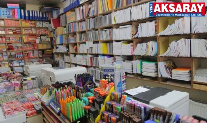 Kırtasiye mağazalarında hareketlilik başladı