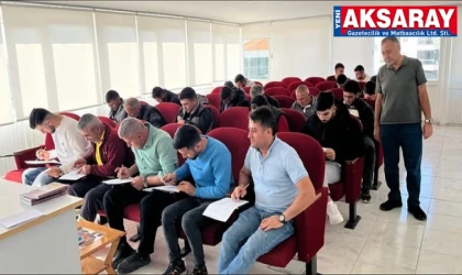 Avcı eğitimi başladı