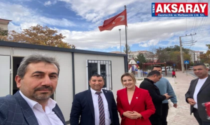 CHP HEYETİNDEN MUHTARLARA ZİYARET  Muhtarlık binası yapımında ayrım yapılamaz
