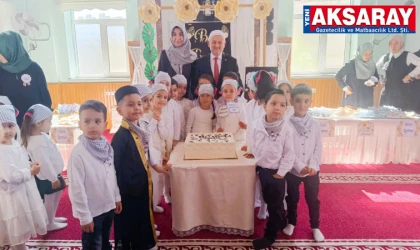 Eğitim hayatına dualarla başladılar