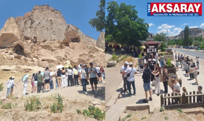IHLARA VADİSİ VE SELİME KATEDRALİ HAFTA SONU ZİYARETÇİ AKININA UĞRADI Turizmde sonbahar bereketi