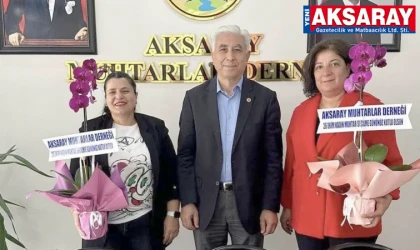 Kadın muhtarlara kutlama mesajı