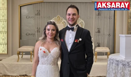 Merve ile Şener evlendiler