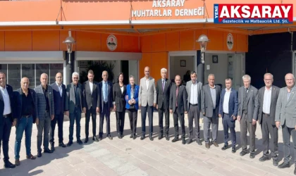 Muhtarların Günlerini kutladılar, yönetim teşekkür etti