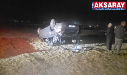 Otomobil takla attı: 2 YARALI