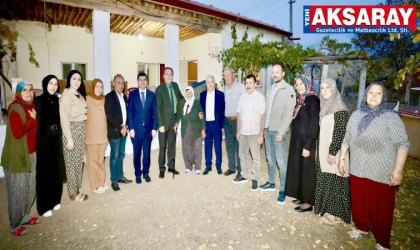 Sarıkaraman köyüne anlamlı ziyaret