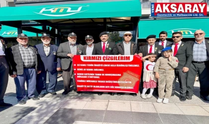 ŞEHİT AİLELERİ VE GAZİLER TEK YÜREK OLDU  ‘Kırmızı çizgilerimizden taviz yok’