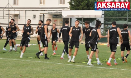 Zorlu maça sıkı hazırlanıyorlar