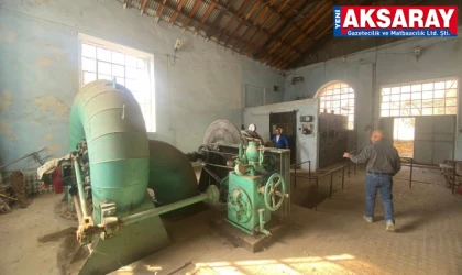 Aksaray’ın elektrikle tanıştığı ilk santralde inceleme yapıldı